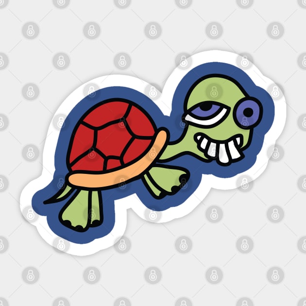 Turtle Sticker by hogartharts